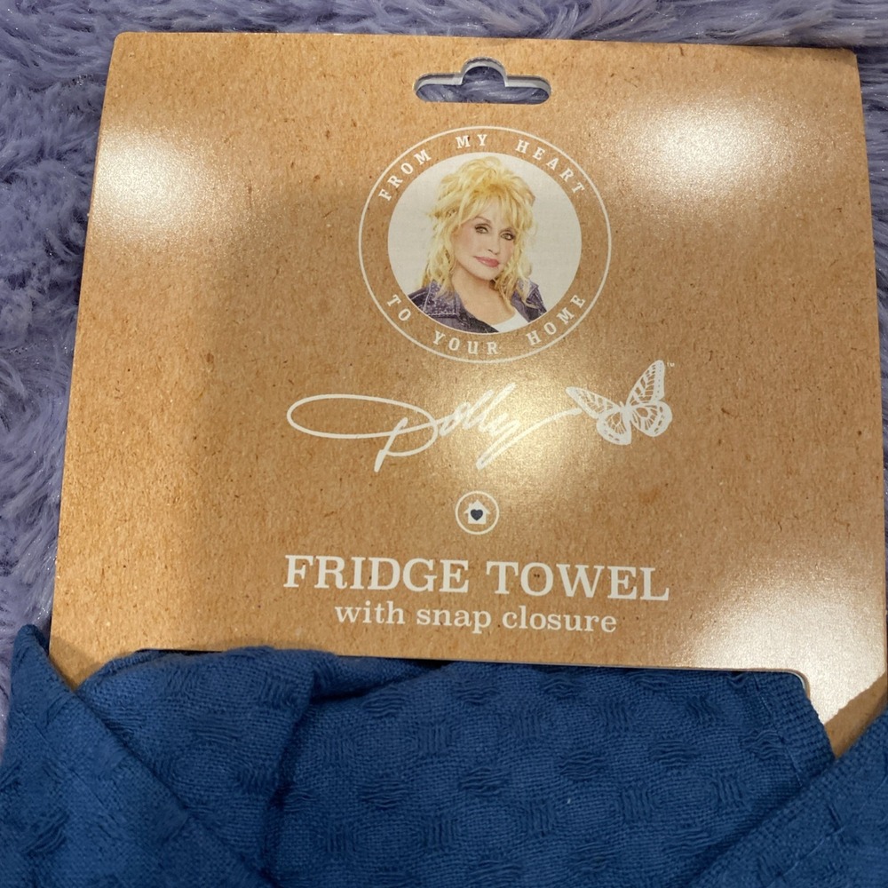 Dolly Parton Fridge Towel & Dishcloths‎ Set Summer Collection Limited Edition - Picture 6 of 7